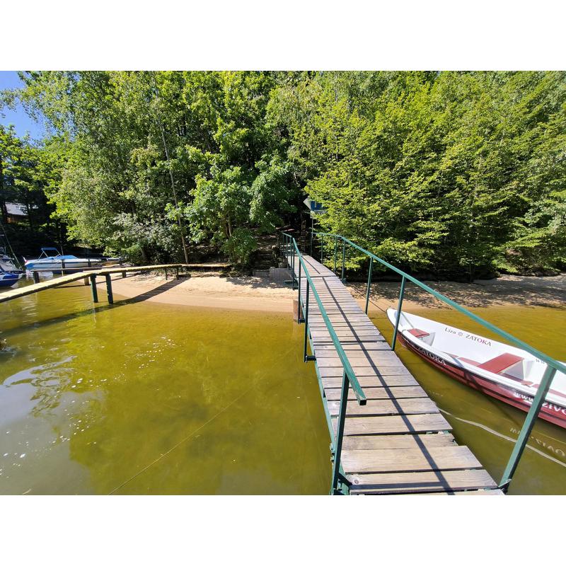 Molo a loďky Zátoka